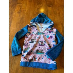 Girls jelly the pug hoodie
